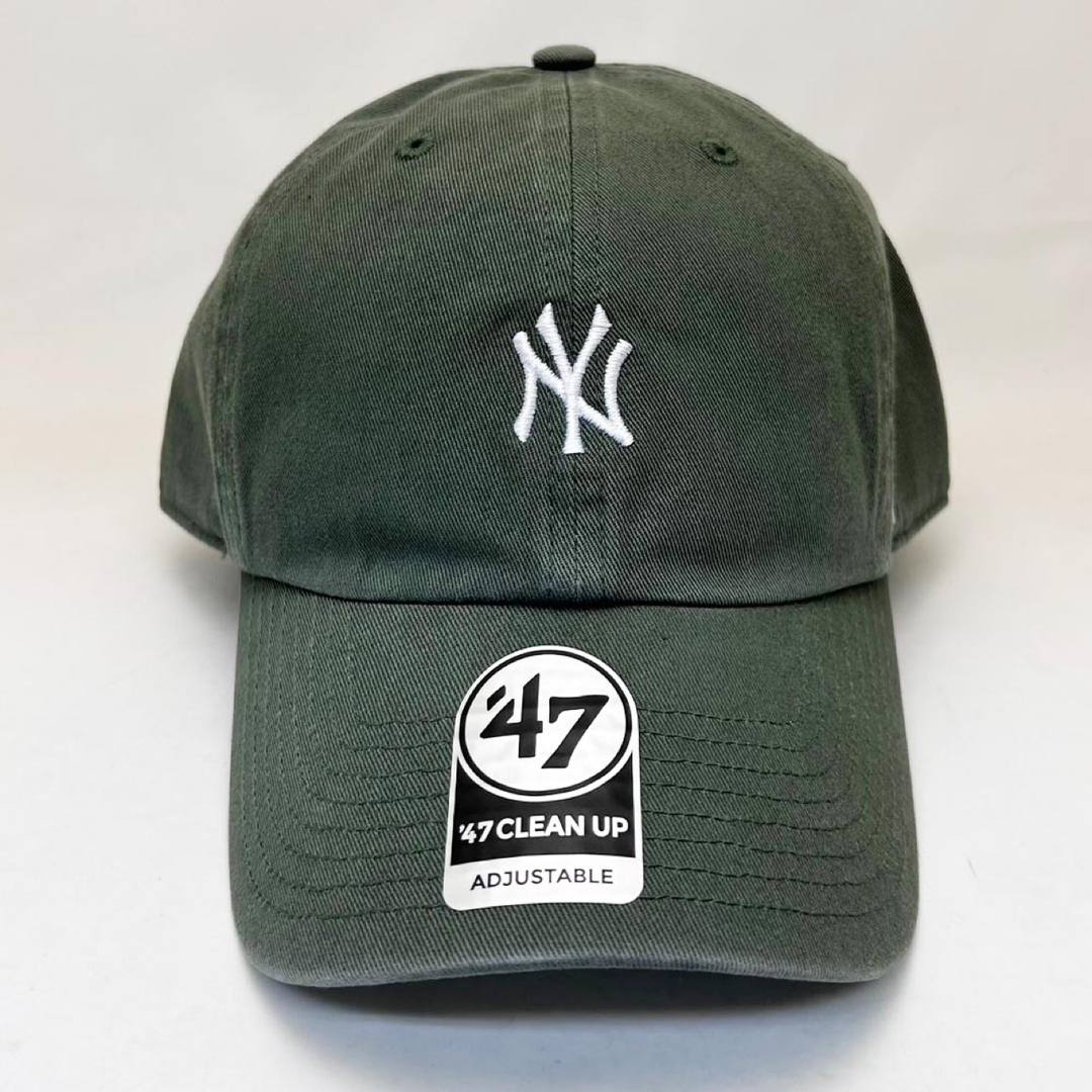 47 Brand(フォーティセブン)の新品 47 フォーティーセブン CAPニューヨーク ヤンキース 2310 モス メンズの帽子(キャップ)の商品写真