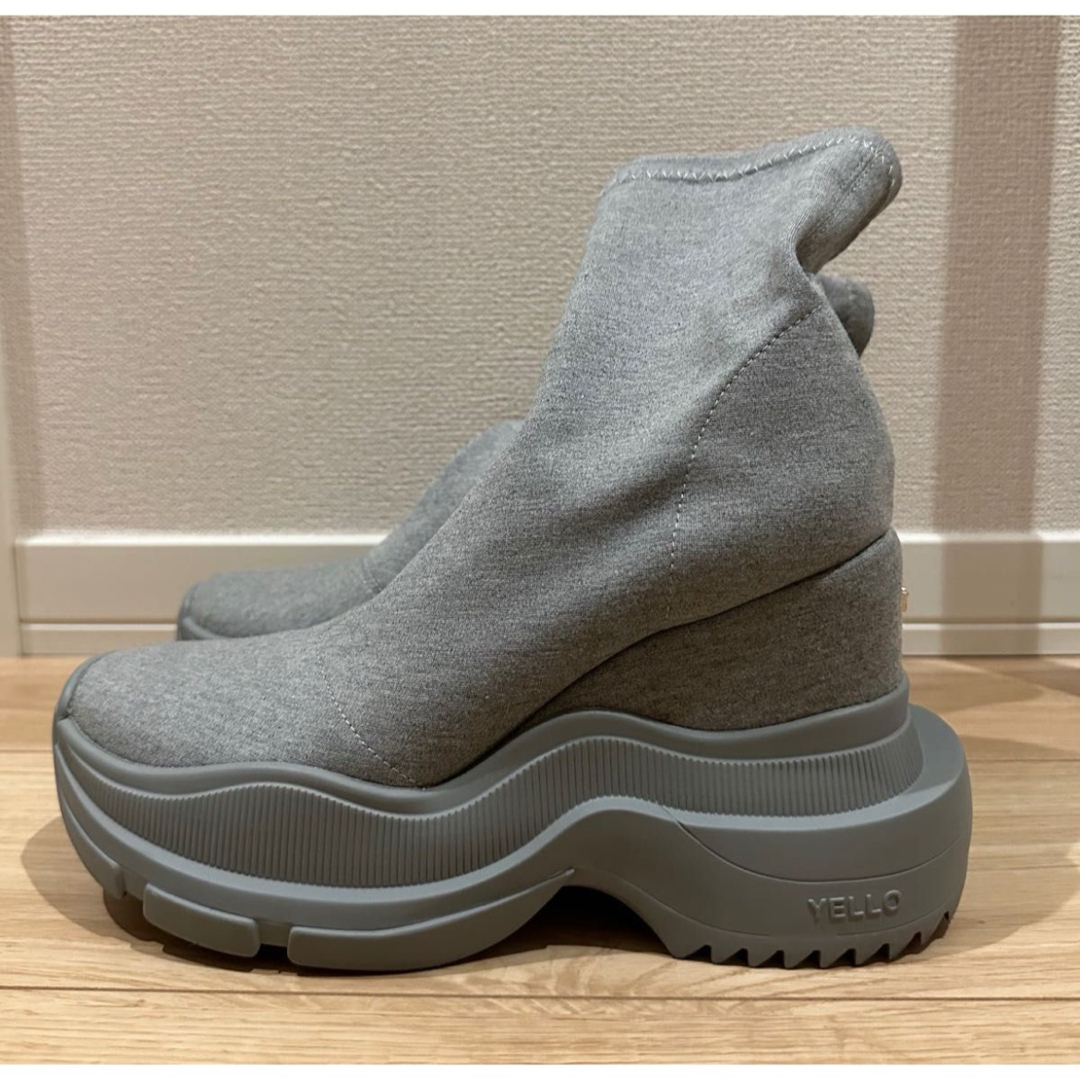 yellaw(イエロー)のyello スニーカーブーツ DOUBLE SOLE sneaker boots レディースの靴/シューズ(ブーツ)の商品写真