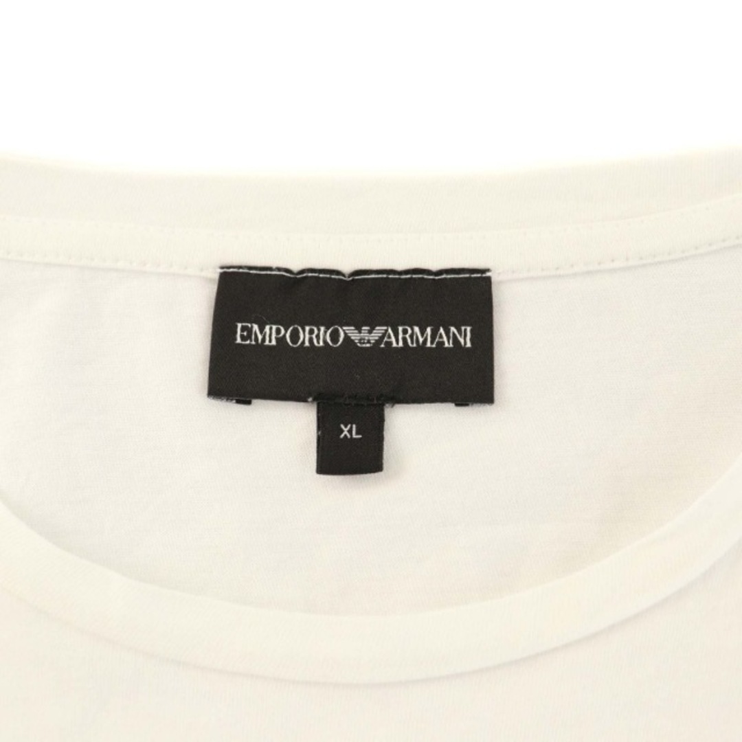 Emporio Armani(エンポリオアルマーニ)のEMPORIO ARMANI コットンプリントレギュラーフィットクルーネックT メンズのトップス(Tシャツ/カットソー(半袖/袖なし))の商品写真