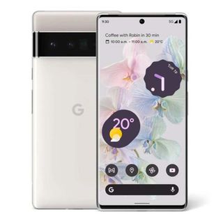 グーグル(Google)の【未使用】Google Pixel6 Pro 128GB Cloudy White SIMフリー 本体 ソフトバンク スマホ  【送料無料】 gp6p128wh10mtm(スマートフォン本体)