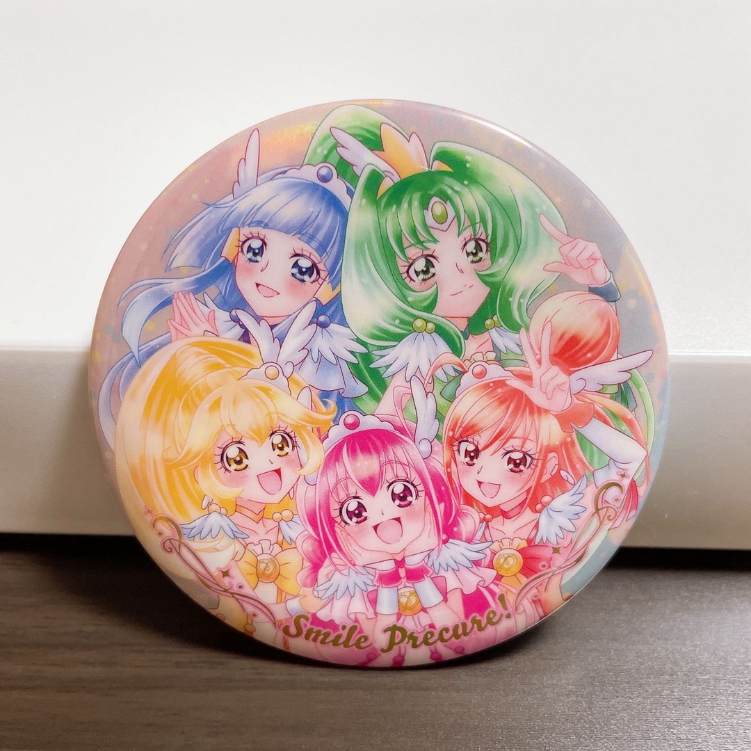 BANDAI(バンダイ)のスマイルプリキュア ビッグ缶バッジ ビスケット エンタメ/ホビーのアニメグッズ(バッジ/ピンバッジ)の商品写真