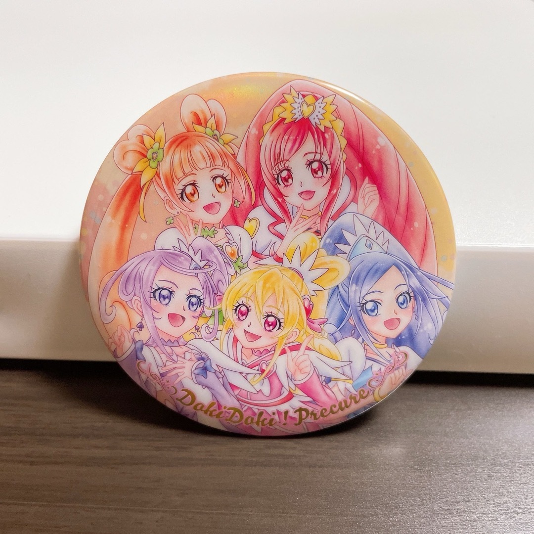 BANDAI(バンダイ)のドキドキプリキュア ビッグ缶バッジ ビスケット エンタメ/ホビーのアニメグッズ(バッジ/ピンバッジ)の商品写真