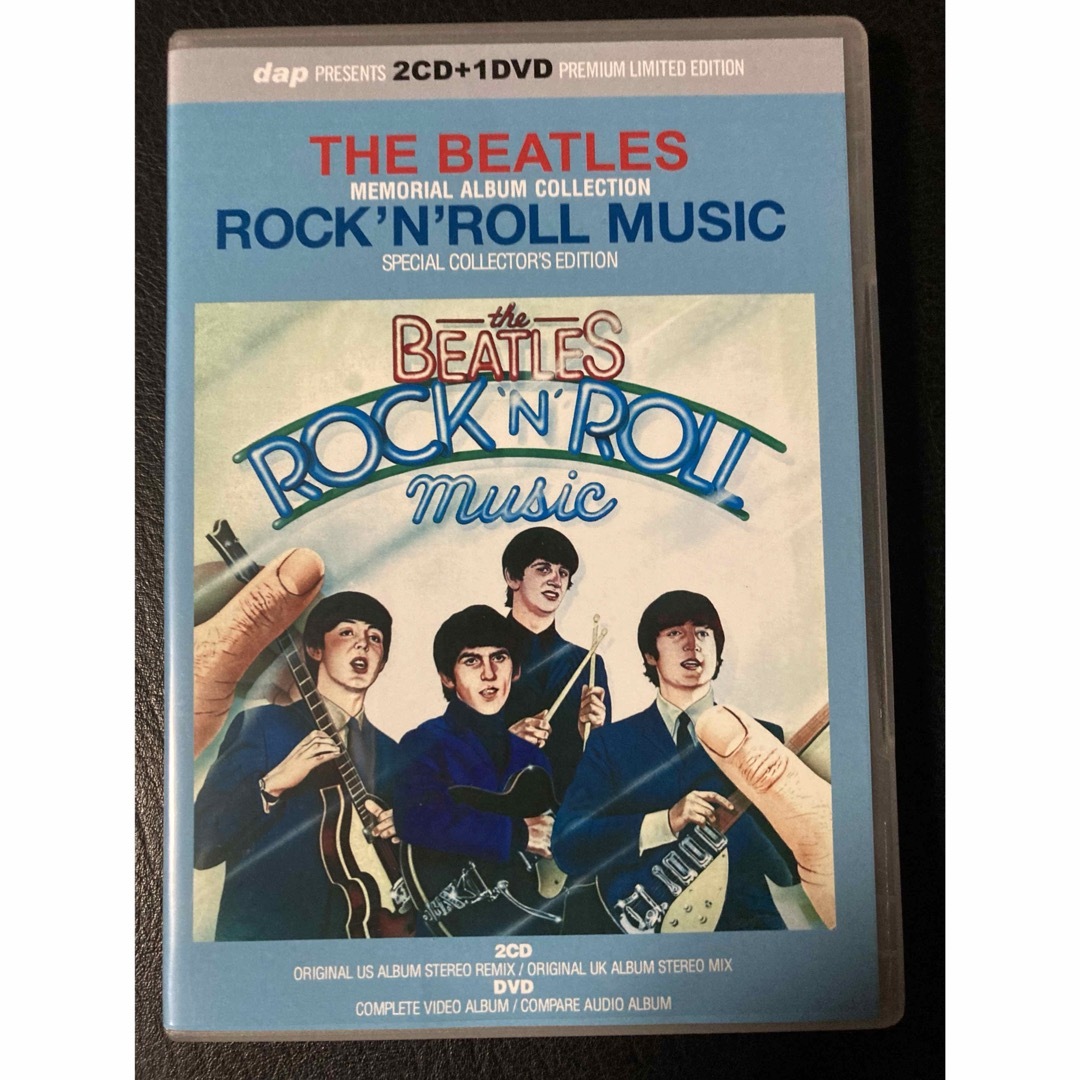 beatles Rock'N'Roll Music 2CD+DVDピクチャー仕様 エンタメ/ホビーのCD(ポップス/ロック(洋楽))の商品写真