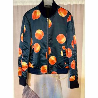 ポールスミス(Paul Smith)のポールスミス メインライン パリコレ ピーチ 桃 PRINT MA-1 ブルゾン(ブルゾン)