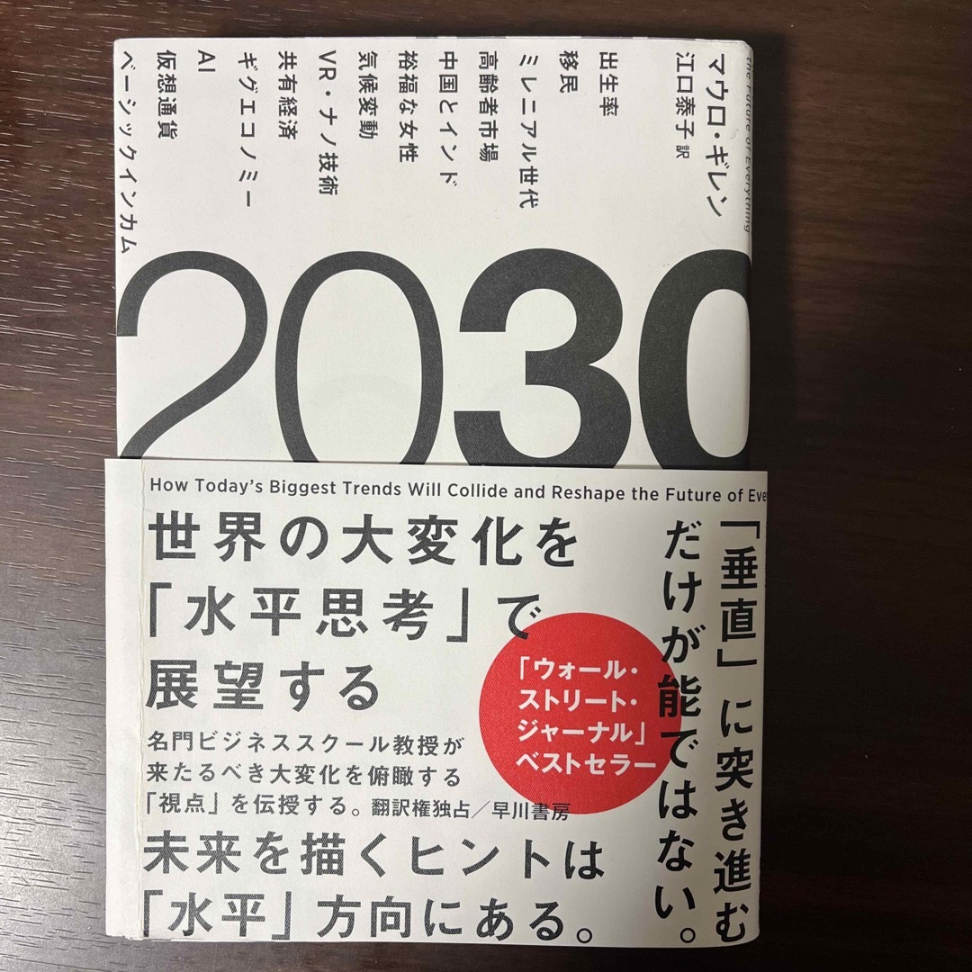 ２０３０ エンタメ/ホビーの本(ビジネス/経済)の商品写真