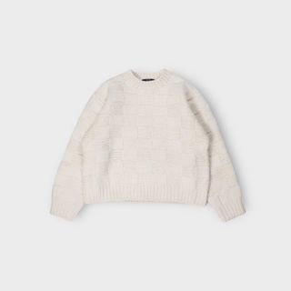 UNUSED - UNUSED 3G crew neck mesh knitの通販 by niku's shop｜アン