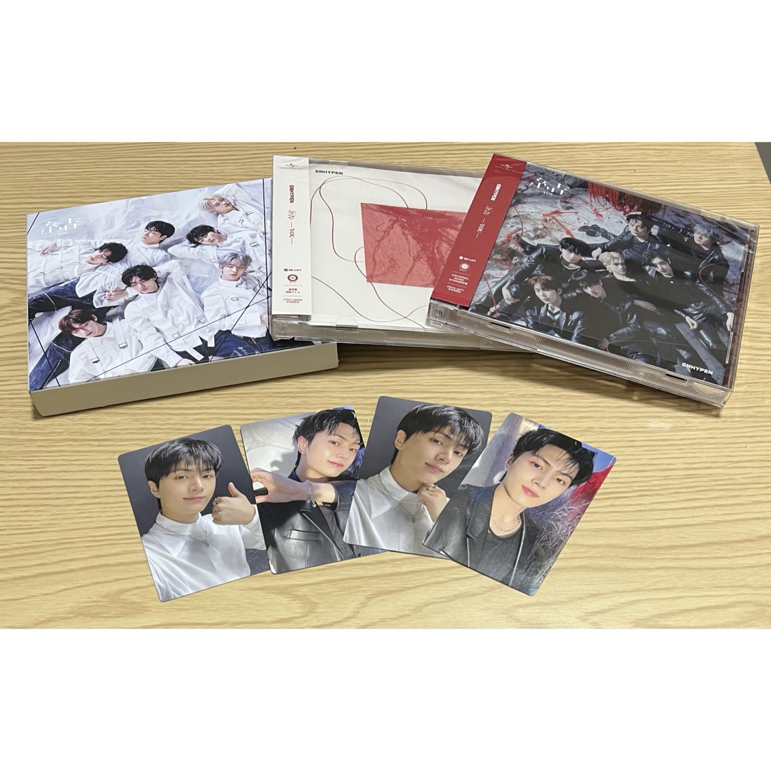 ENHYPEN ジェイ 結 Weverse盤・ユニバ盤・通常盤 トレカ エンタメ/ホビーのCD(K-POP/アジア)の商品写真