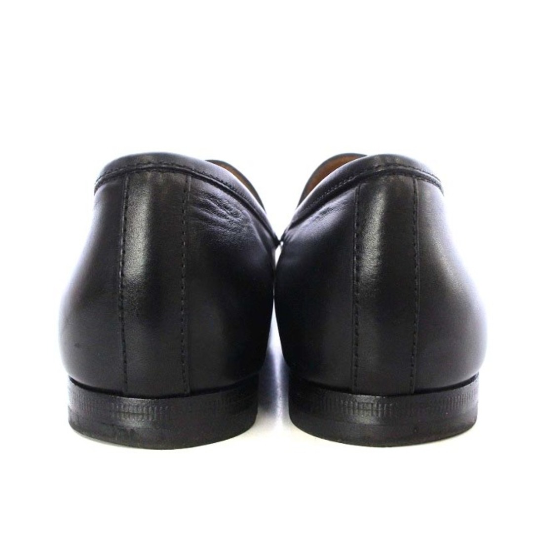 Gucci(グッチ)のグッチ ヨルダーン レザーホースビットローファー 36.5 黒 404069 レディースの靴/シューズ(ローファー/革靴)の商品写真