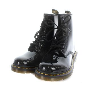 Dr.Martens - ドクターマーチン ショートブーツ 8ホール パテント