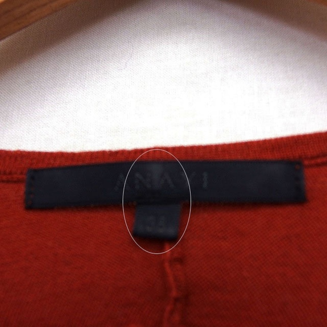 ANAYI(アナイ)のアナイ ANAYI セーター ニット 無地 シンプル 切替リブ ラグランスリーブ レディースのトップス(ニット/セーター)の商品写真