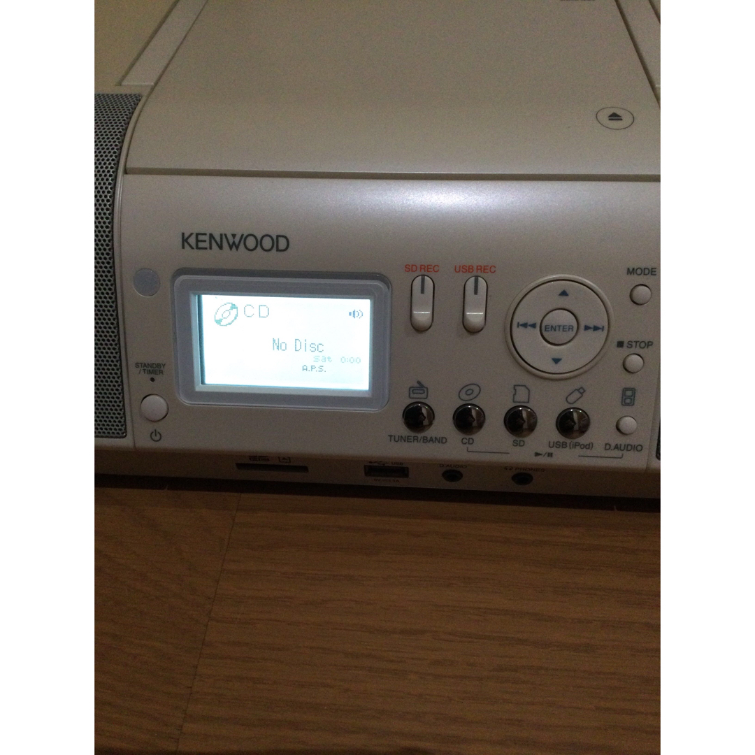 KENWOOD(ケンウッド)のKENWOOD  CLX-30 CD/SD/USB/AM/FMプレーヤー スマホ/家電/カメラのオーディオ機器(その他)の商品写真