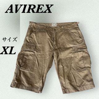 アヴィレックス(AVIREX)のAVIREX*/ ヴィンテージ/ 古着 ワークパンツ ハーフパンツ 【XL】(ショートパンツ)