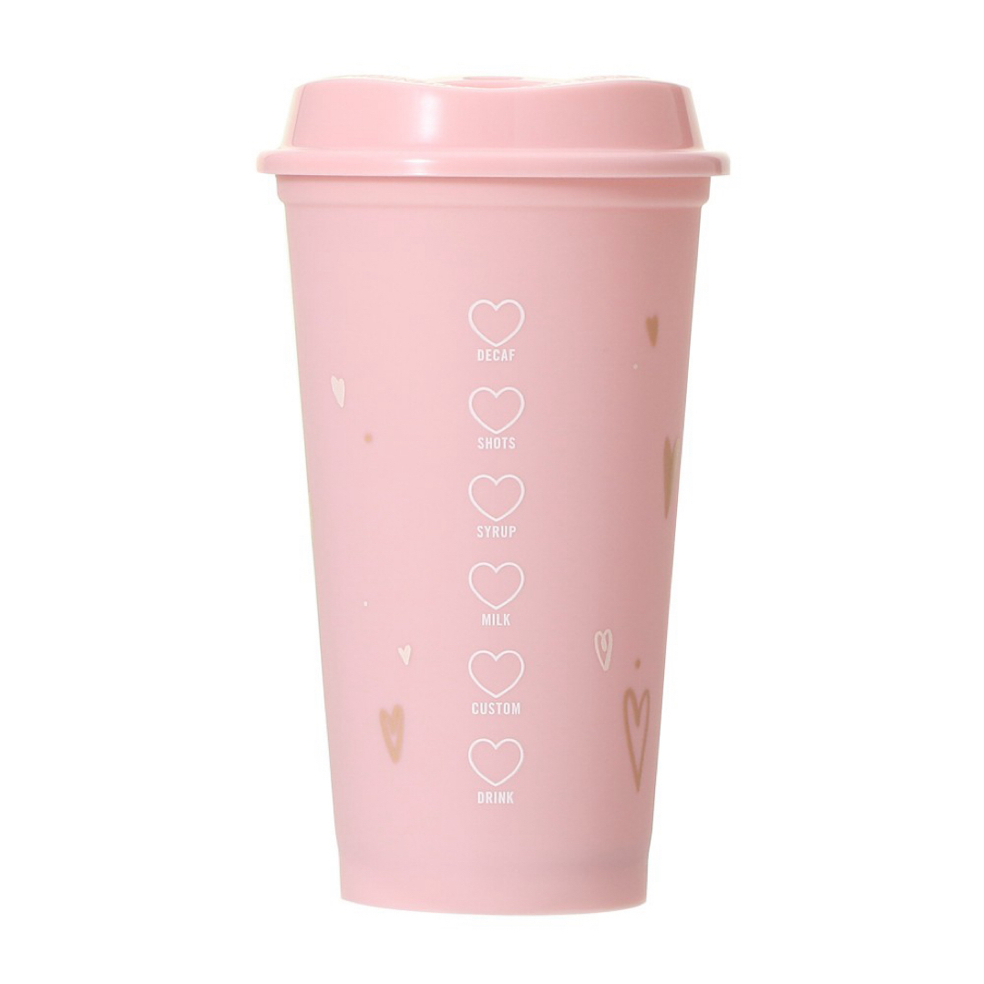 Starbucks Coffee(スターバックスコーヒー)のスタバ　リユーザブルカップ　バレンタイン インテリア/住まい/日用品のキッチン/食器(タンブラー)の商品写真