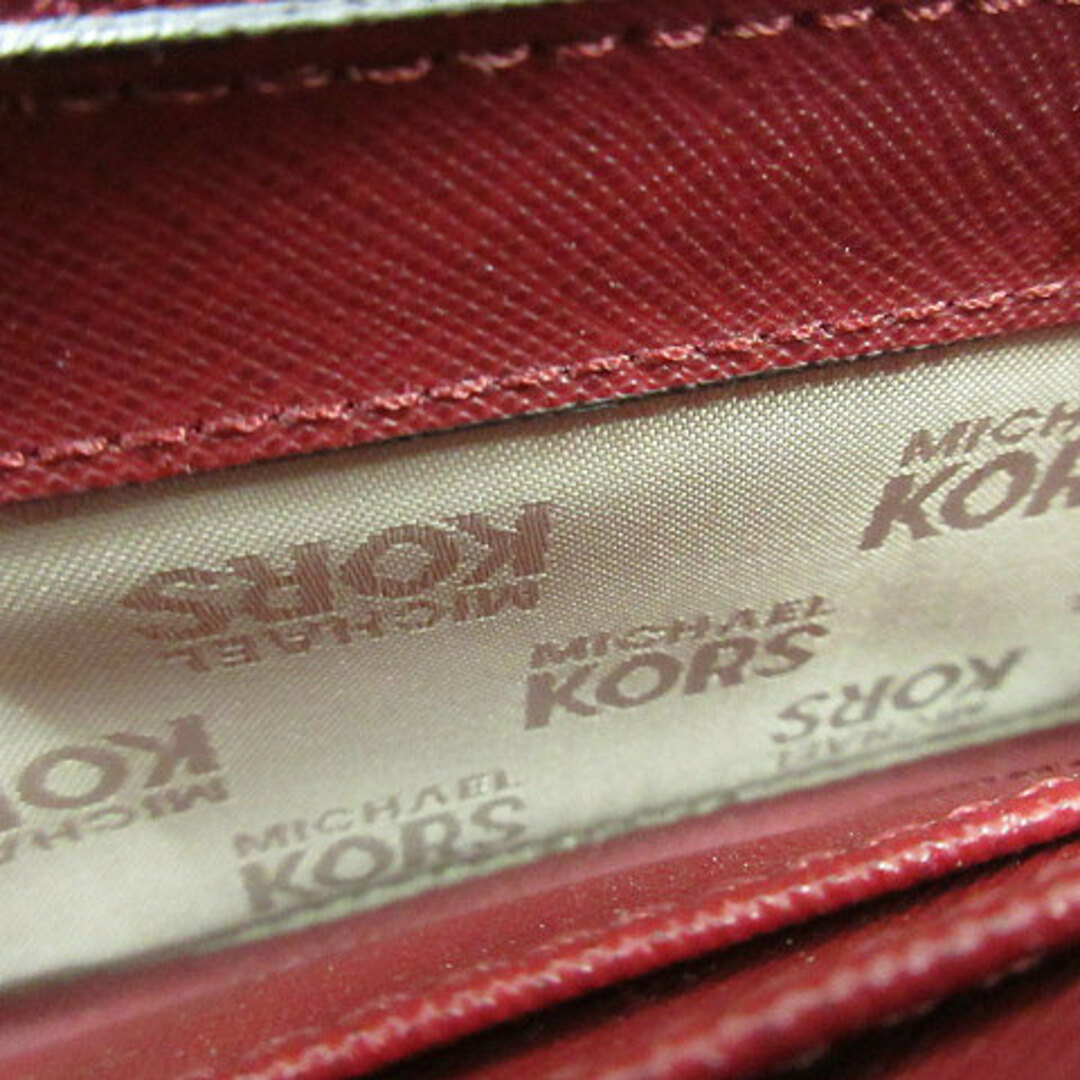 Michael Kors(マイケルコース)のマイケルコース  35H3GTVZ3L ラウンドファスナー 長財布 赤 レッド系 レディースのファッション小物(財布)の商品写真