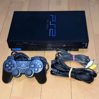 プレイステーション2(PlayStation2)のPS2 厚型本体セット SCPH-30000 良動品②(家庭用ゲーム機本体)
