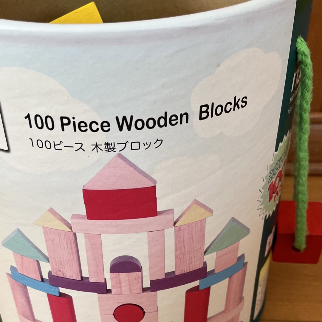 木製ブロック キッズ/ベビー/マタニティのおもちゃ(積み木/ブロック)の商品写真