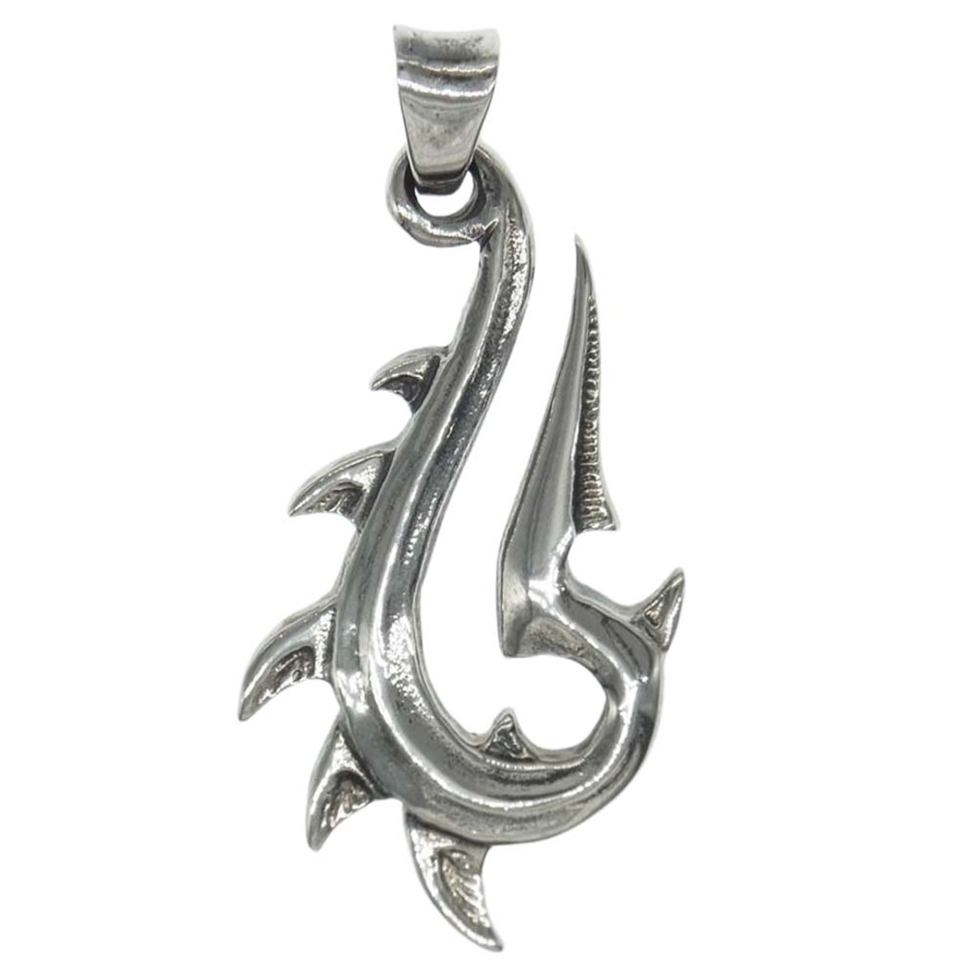 TRAVIS WALKER トラヴィスワーカー ペンダントトップ FISH HOOK CHARM フィッシュ フック ペンダントトップ シルバー系メンズ