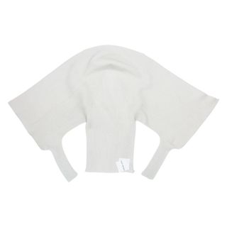 イッセイミヤケ(ISSEY MIYAKE)のISSEY MIYAKE イッセイミヤケ 23AW IM33KN289 EXUBERANCE TOP  リブ ニット 変形 カットソー オフホワイト系 2【中古】(カットソー(長袖/七分))