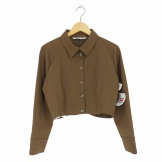 ザラ(ZARA)のZARA(ザラ) クロップドシャツジャケット レディース アウター ジャケット(その他)