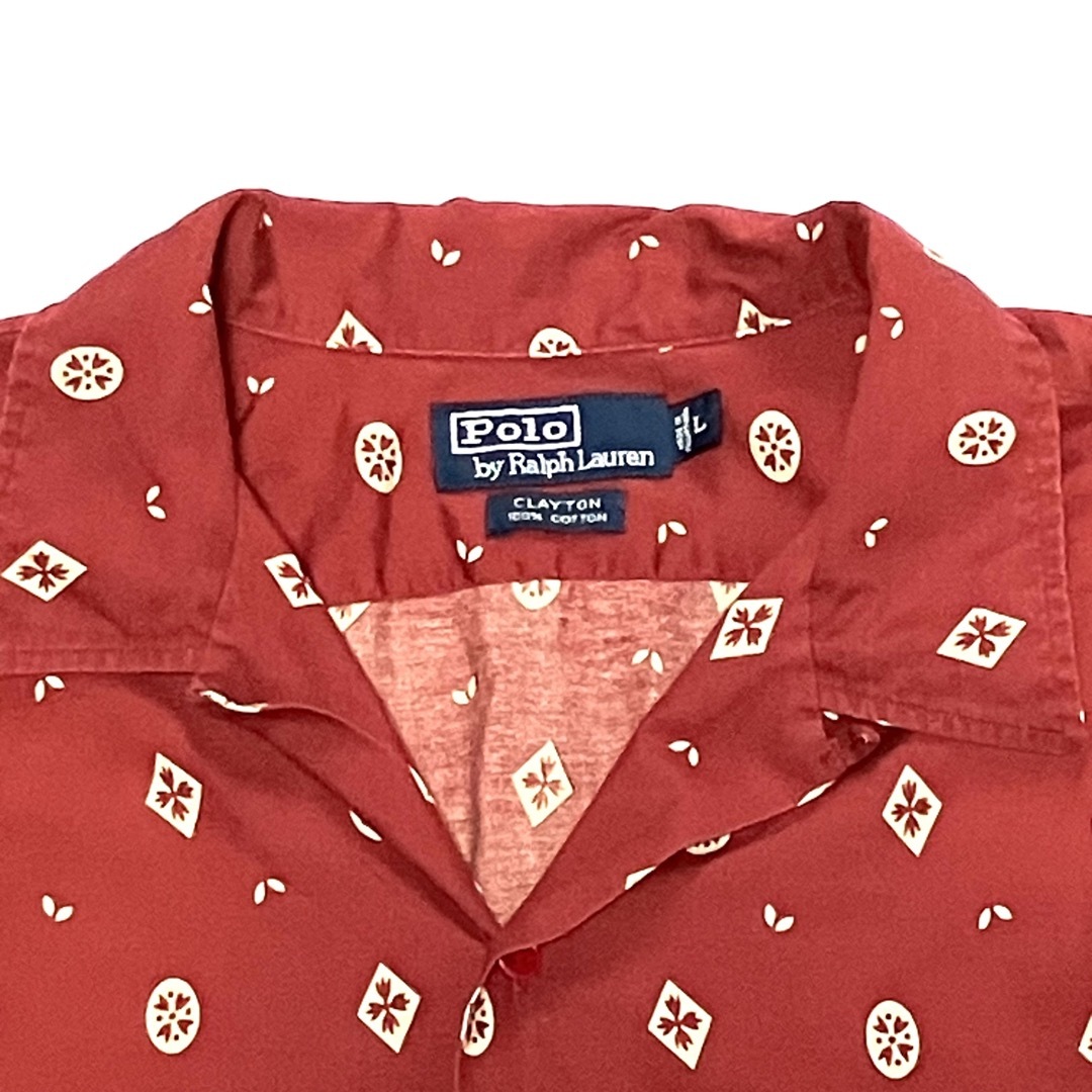 POLO RALPH LAUREN(ポロラルフローレン)のポロ ラルフローレン 総柄シャツ オープンカラーシャツヴィンテージ L メンズのトップス(シャツ)の商品写真