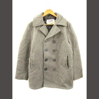 ショット(schott)のショット SCHOTT ピーコート ウール USA製 グレー 36(ピーコート)