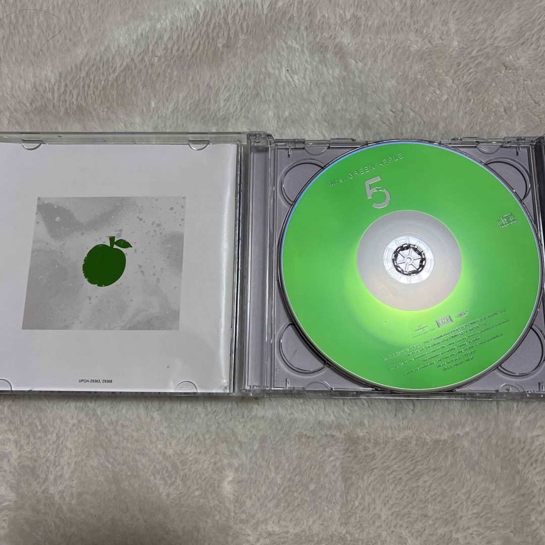 Mrs.GREEN APPLE 5 【初回限定盤】DVD付き エンタメ/ホビーのCD(ポップス/ロック(邦楽))の商品写真