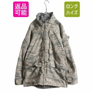 デッドストック 07年製 米軍実物 APECS ゴアテックス デジタル タイガーカモ 迷彩 ジャケット SMALL SHORT 新品 軍物 ミリタリー USAF ABU(ミリタリージャケット)