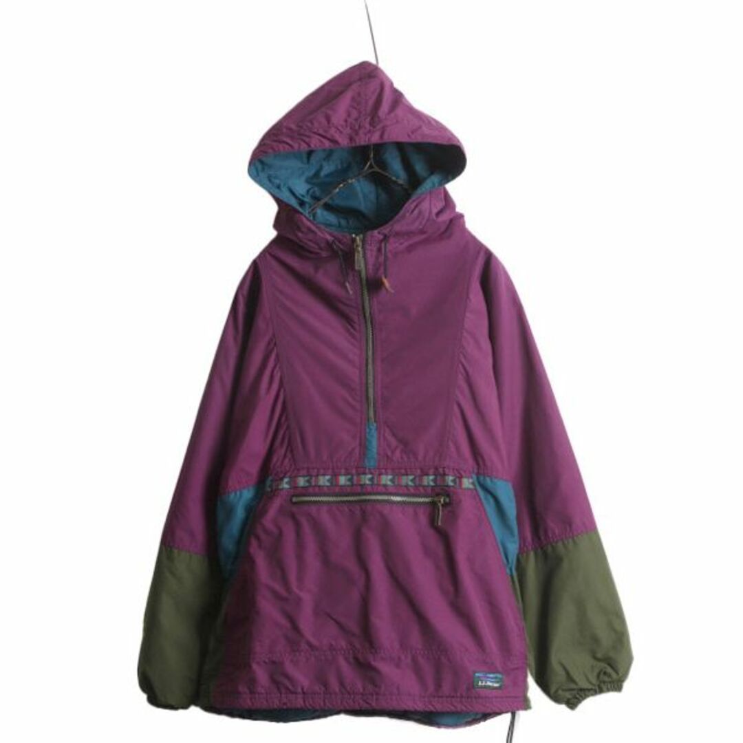 L.L.Bean - 90s USA製 エルエルビーン 中綿 ナイロン アノラック L.L.Bean - 90s USA製 エルエルビーン 中綿 ナイロン アノラック