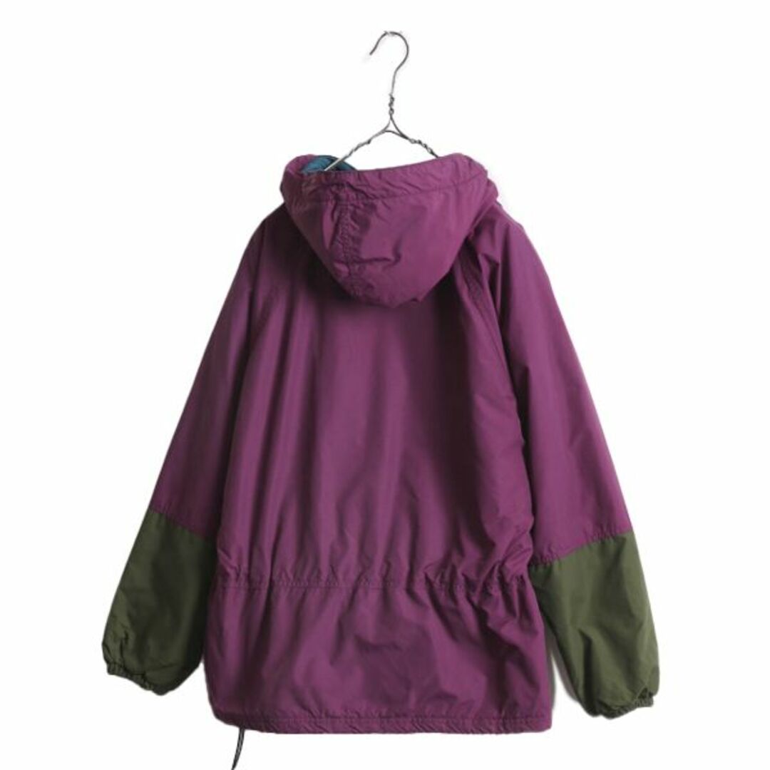 暮らしに便利なアイテム L.L.Bean - 90s USA製 エルエルビーン 中綿 ナイロン アノラック 女性用