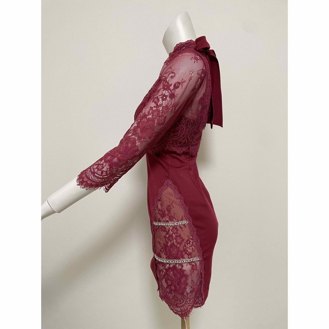 ROBE(ローブ)のローブドフルールドレス・レースファスナー空きドレス レディースのフォーマル/ドレス(ナイトドレス)の商品写真
