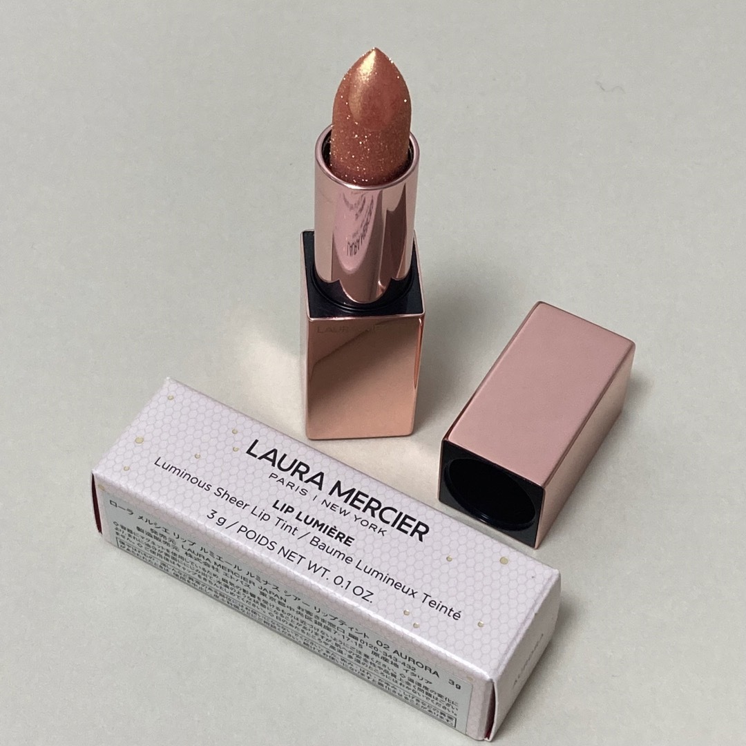 laura mercier(ローラメルシエ)の【新品】ローラメルシエ ホリデー限定リップ コスメ/美容のベースメイク/化粧品(口紅)の商品写真