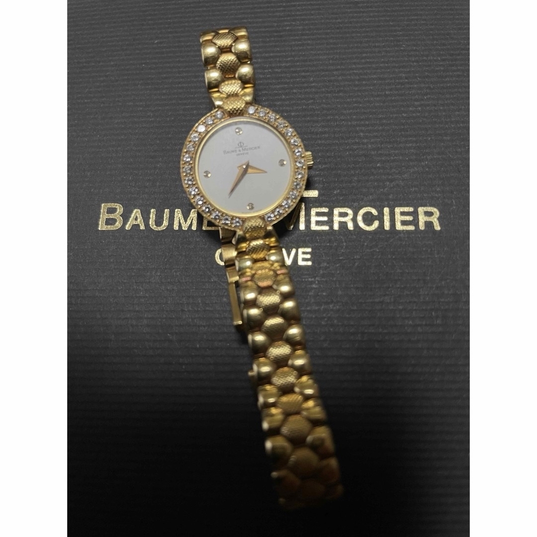 BAUME&MERCIER(ボームエメルシエ)のボーム&メルシエ　K18 ダイヤ 腕時計 41g BAUME&MERCIER レディースのファッション小物(腕時計)の商品写真