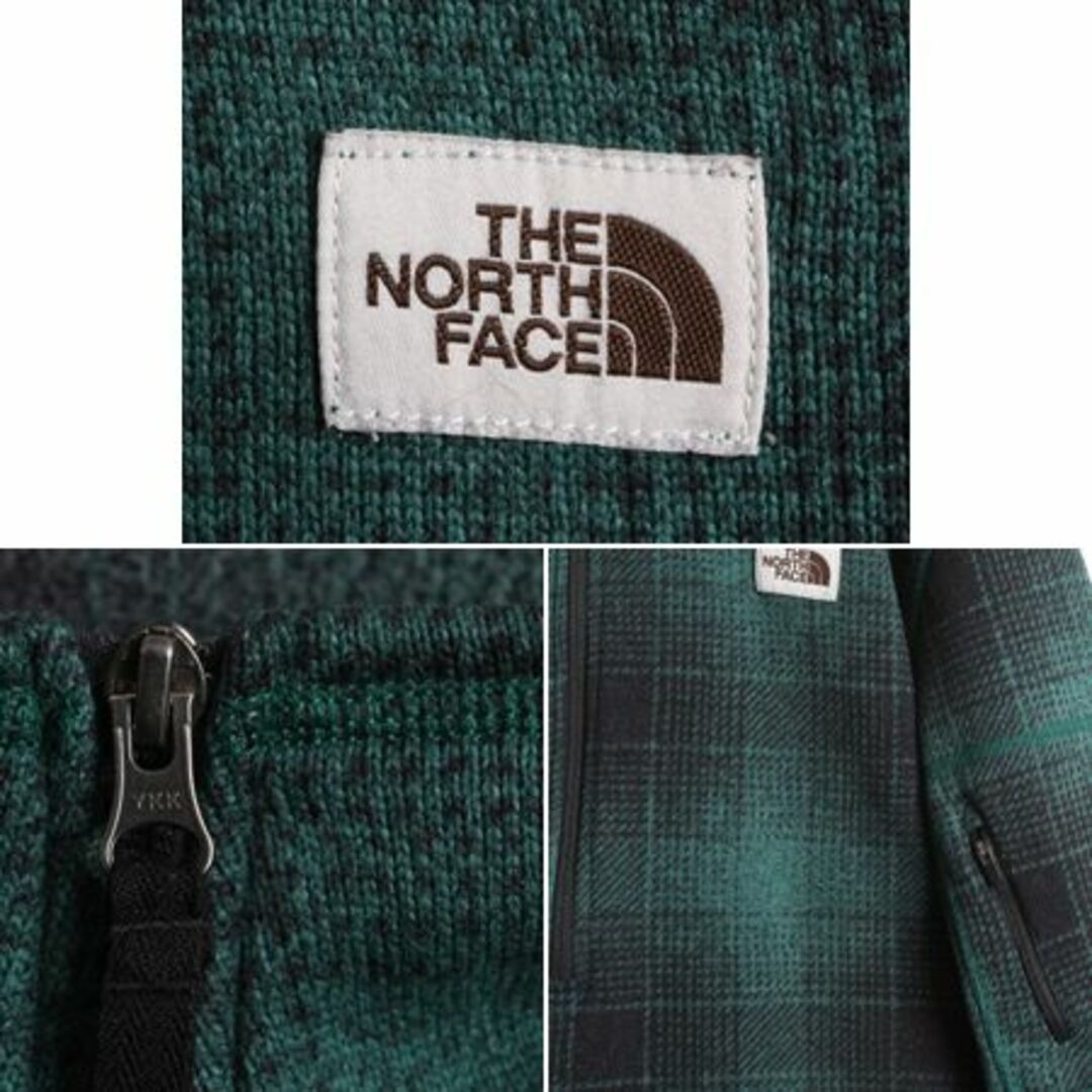 THE NORTH FACE(ザノースフェイス)のUS企画 ノースフェイス ゴードン ライオンズ ハーフジップ フリース ジャケット メンズ XL The North Face オンブレ チェック プルオーバー メンズのジャケット/アウター(ブルゾン)の商品写真