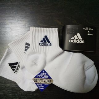 アディダス(adidas)のadidas ソックスsize21-23cm(靴下/タイツ)