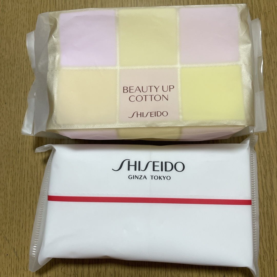 SHISEIDO (資生堂)(シセイドウ)のSHISEIDO スキンケアコットン　セット コスメ/美容のメイク道具/ケアグッズ(コットン)の商品写真