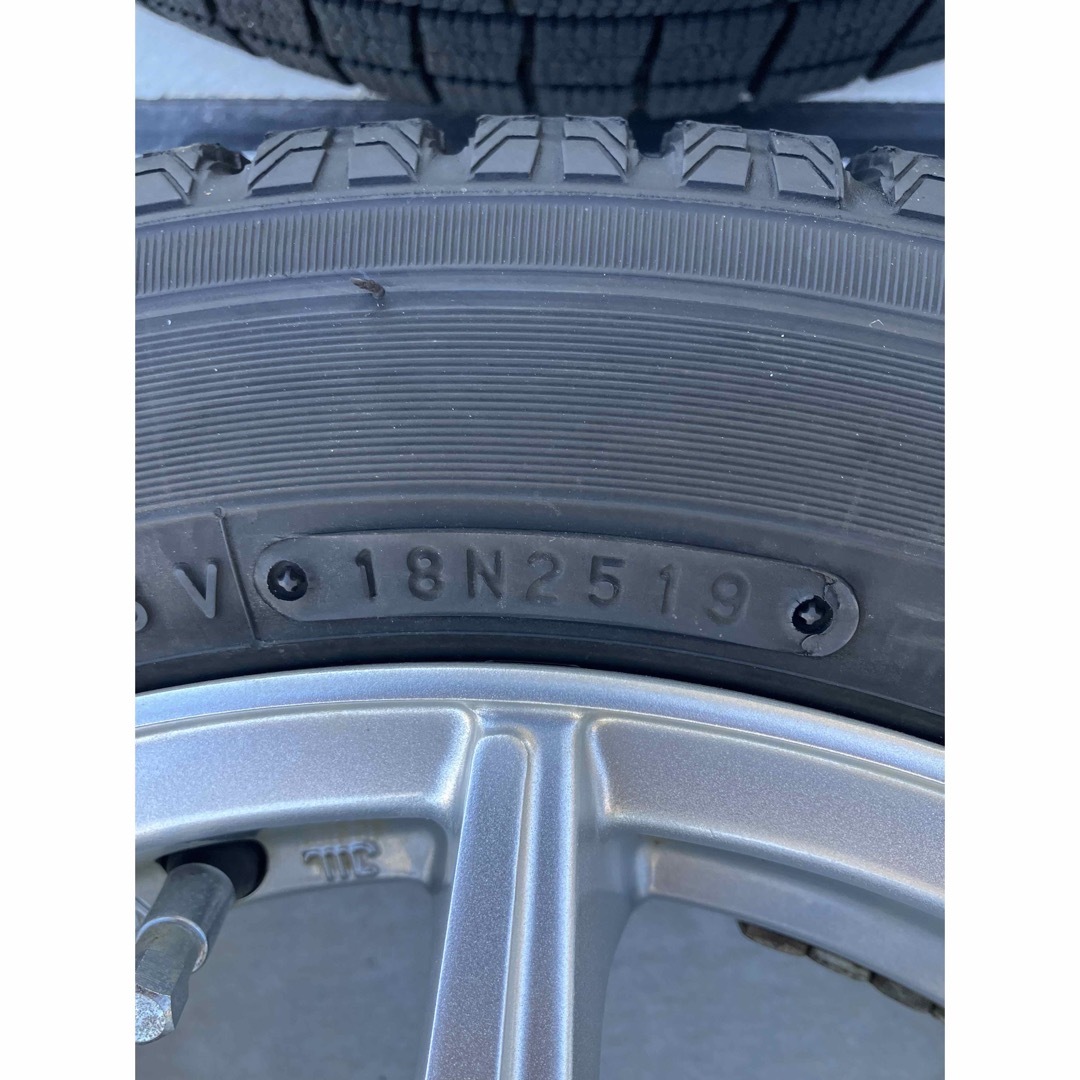 トーヨータイヤ(トーヨータイヤ)の155/65/R14 スタッドレスホイール4本セット　2019年製　TOYO 自動車/バイクの自動車(タイヤ・ホイールセット)の商品写真