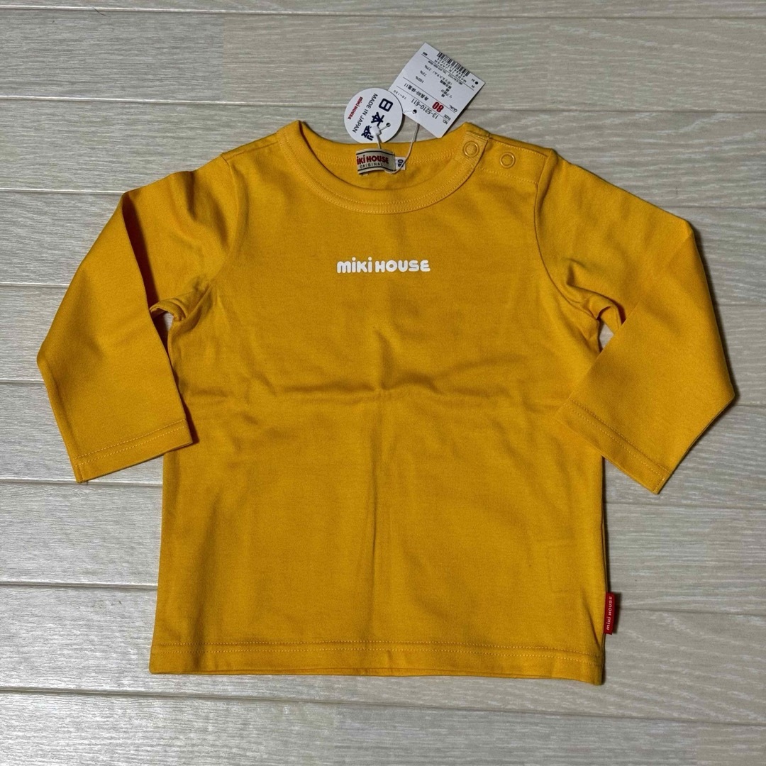 mikihouse(ミキハウス)のミキハウス　Tシャツ80cm キッズ/ベビー/マタニティのベビー服(~85cm)(Ｔシャツ)の商品写真