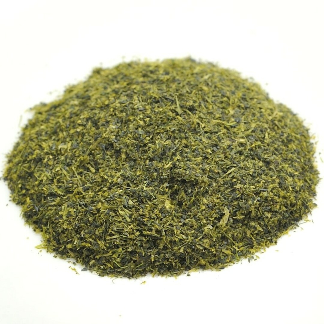 静岡茶(シズオカチャ)の特上粉茶100g　1袋　深蒸し茶　静岡茶　掛川　お茶　緑茶　茶葉　寿司屋　日本茶 食品/飲料/酒の飲料(茶)の商品写真