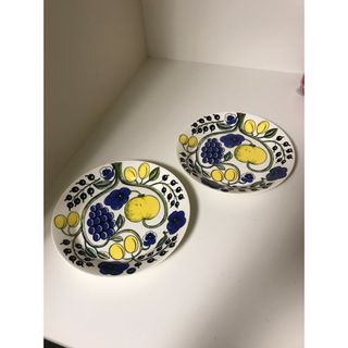 アラビア(ARABIA)の新品　アラビア　パラティッシ　イエロー　26cm ×2(食器)