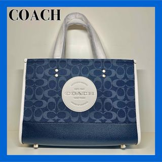 ✨新品✨ COACH  トート ショルダー 2way ディープブルー