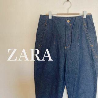 ザラ(ZARA)のZARA 　ザラ　カーブ　デニム　パンツ(デニム/ジーンズ)