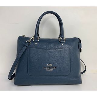 コーチ(COACH)の極美品★コーチ COACH ペブル レザー 2WAY ショルダー ハンドバッグ(ショルダーバッグ)