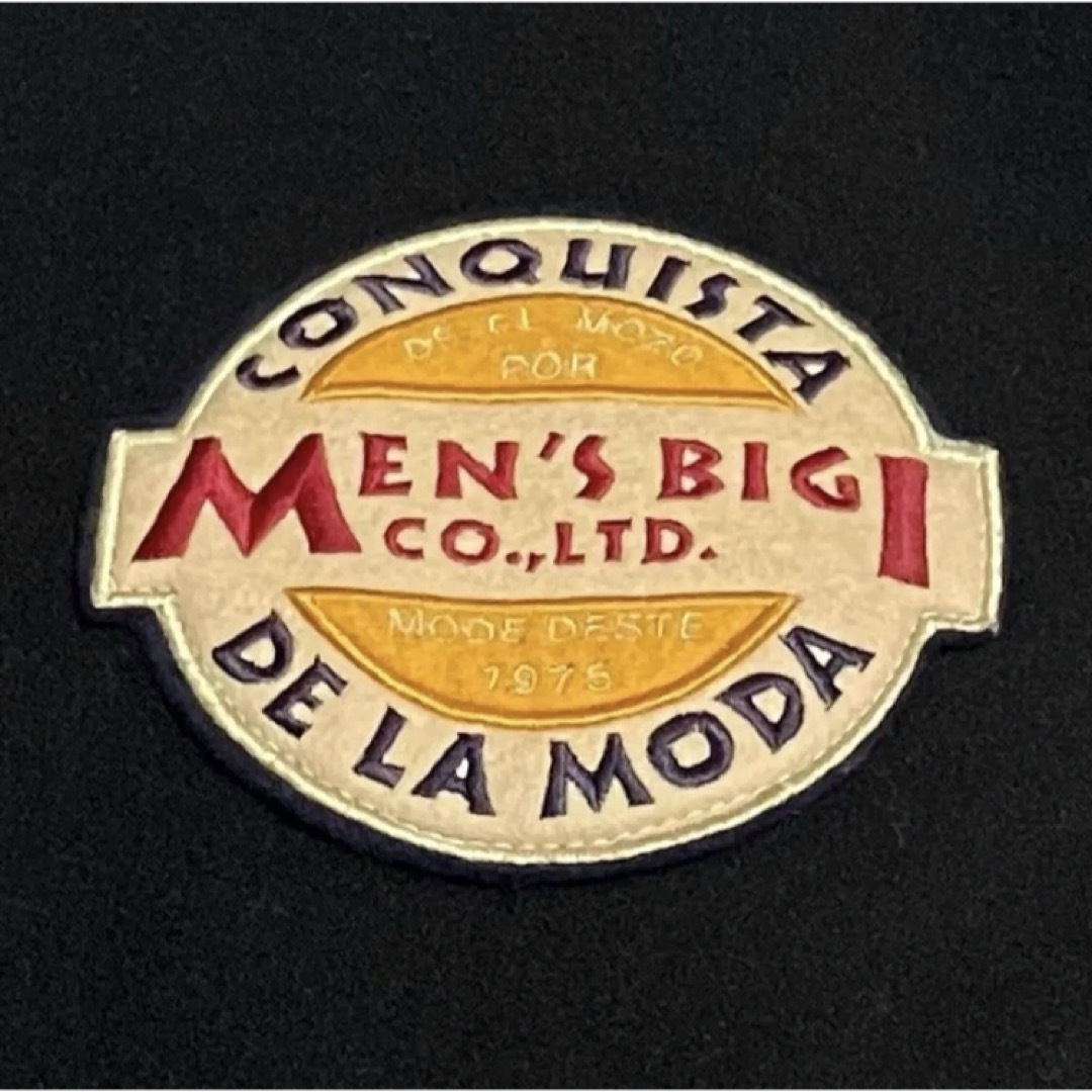 MEN'S BIGI(メンズビギ)の【人気】MEN'S BIGI　メンズビギ　スタジャン　牛革レザー　ワッペン　刺繍 メンズのジャケット/アウター(スタジャン)の商品写真