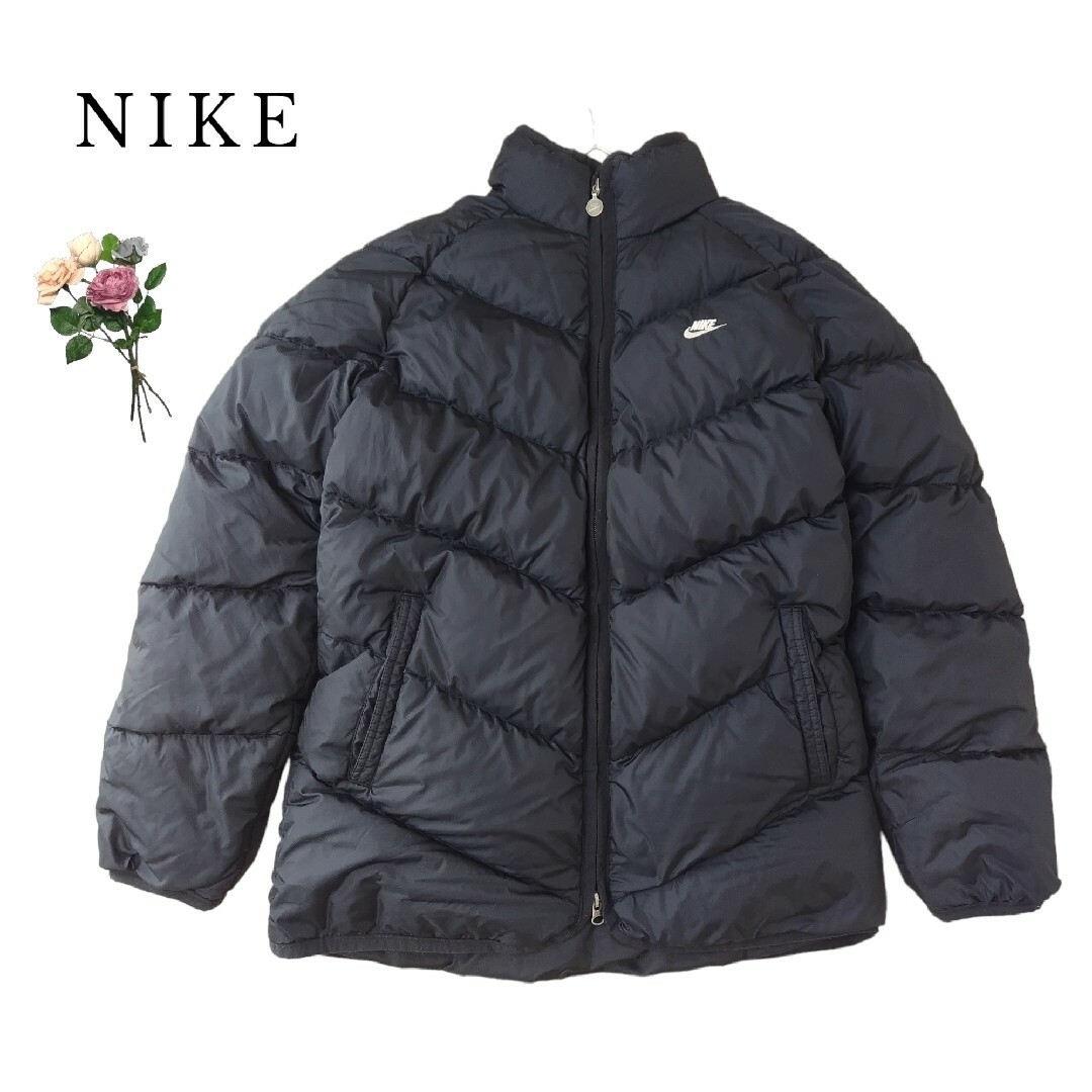 NIKE(ナイキ)のNIKE ダウンジャケット L 黒 レディースのジャケット/アウター(ダウンジャケット)の商品写真