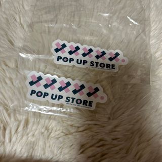 ジャニーズ(Johnny's)のPOP UP STOREステッカー(アイドルグッズ)