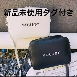 ショルダーバッグ今季MOUSSY新作 MONOGRAM 3WAYポシェット ブラック