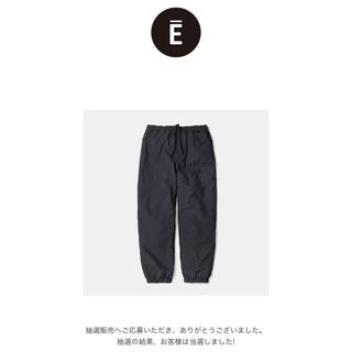 ワンエルディーケーセレクト(1LDK SELECT)のENNOYとスタイリスト私物 NYLON PADDED PANTS (ワークパンツ/カーゴパンツ)