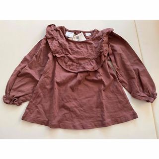 ザラキッズ(ZARA KIDS)の新品　Zara ブラウス110cm(ブラウス)