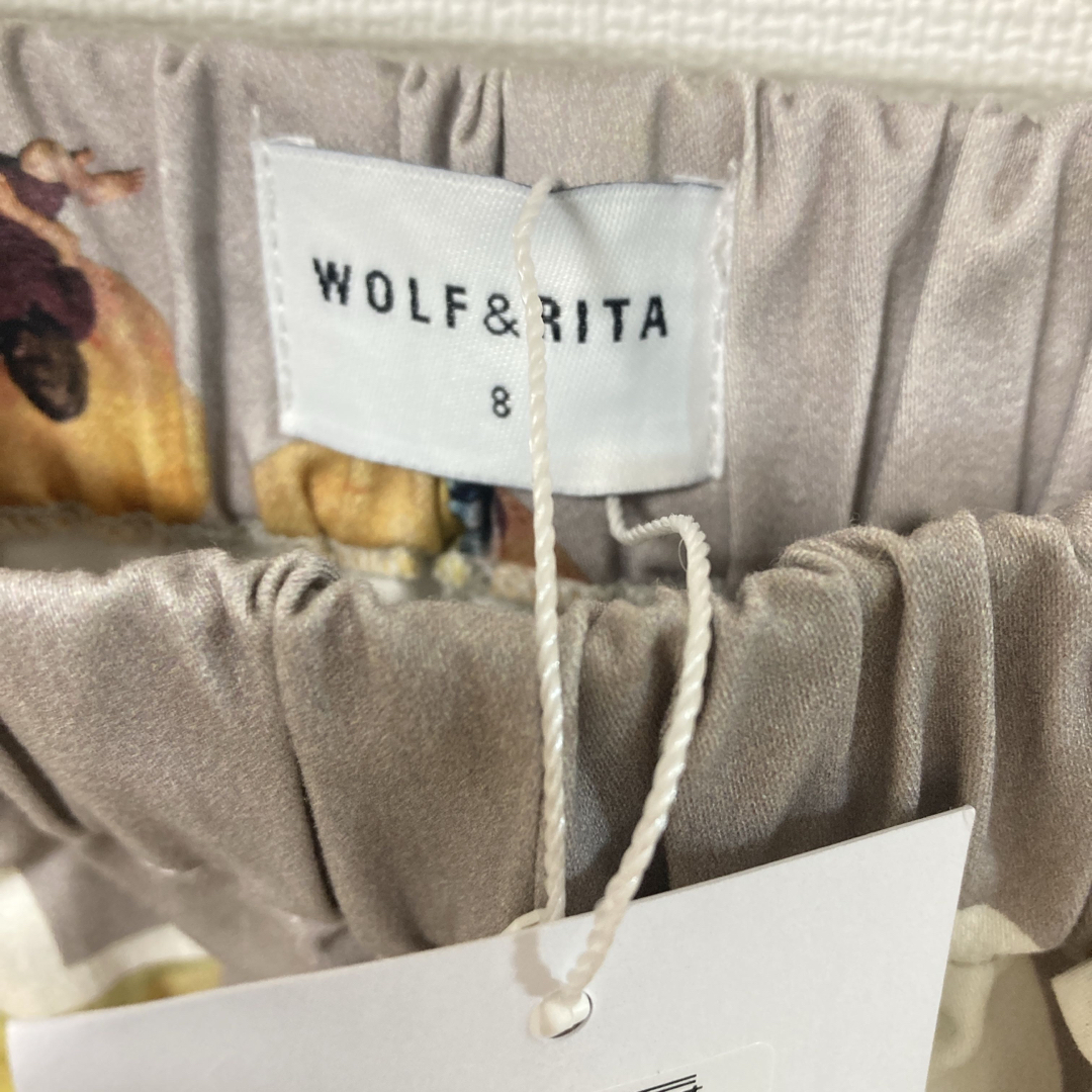 WOLF&RITA(ウォルフアンドリタ)の新品 WOLF&RITA susana 8Y フリル パンツ 女の子柄 キッズ/ベビー/マタニティのキッズ服女の子用(90cm~)(パンツ/スパッツ)の商品写真