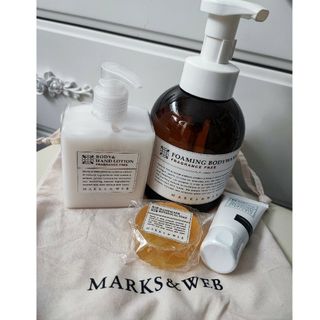 マークスアンドウェブ(MARKS&WEB)のmarks＆web４点セット(ボディソープ/石鹸)